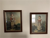 boy & girl framed photos