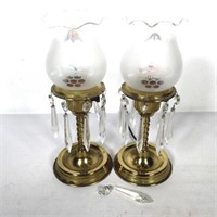 Pair of Electric Mantle Lights