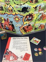 Walt Disney Vintage "The Three Little Pigs" game