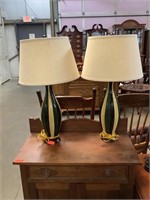 Oriental Accent Retro Style Lamps
