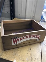 WINCHESTER WOOD BOX,  8.5 X 11.5 X 4" DEEP