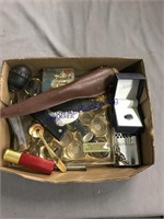 ASSORTED JEWELRY, KNIVES, MISC