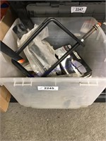 CLEAR TUB--CAR PARTS AND OTHER HARDWARE