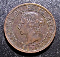 Gros sou (1 cent) 1899 Beau Grade – Époque