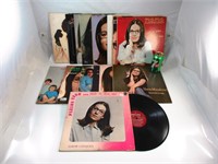 Collection de 15 vinyles de Nana Mouskouri