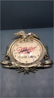 Miller beer clock sign