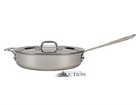 All-Clad Stainless Steel 3 QT Saute Pan w/ Lid