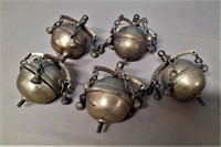 SET OF BRASS HORSE WITHERS BELLS