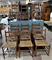 SET OF 12 EARLY MONTVILLE CHAIRS