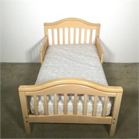 Youth Bed with Side Rails and Mattress