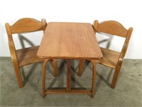 Child's Table with (2) Chairs