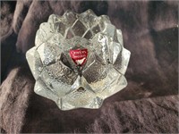 Orrefors Sweden Crystal Candle Holder