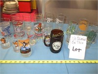 Collector / Advertising Glasses - Some Vintage