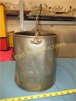 Missouri Pacific RR Vintage Steel Bucket