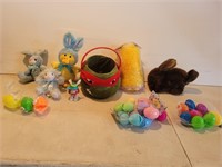 Ninja Turtles Basket+M&M Bunny+Plastic Eggs +