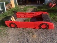 childs race car bed