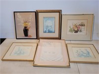 6 Various Picture Frames