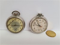 1 Pilot & 1 Westclox Dax Pocket Watches