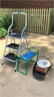 Step ladder stool and miscellaneous