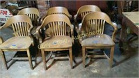 Law office conference room chairs set of 6