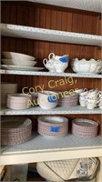 All dishes in cabinet
