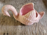Splash Look Ceramic Swan Flower Pot