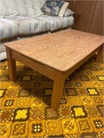 Wooden coffee table