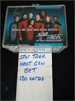 STAR TREK; THE NEXT GENERATION COMPLETE SET