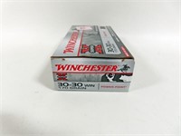 20 ROUNDS WINCHESTER 30-30 WIN AMMO