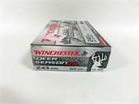 20 ROUNDS WINCHESTER .243 WIN AMMO