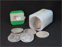 MORGAN SILVER DOLLARS - ROLL - 20 TIMES BID