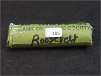 ROLL OF 50 SILVER ROOSEVELT DIMES