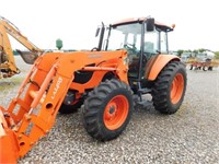 2012 Kubota M108S MFW tractor