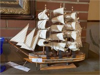 Wooden Ship, George & Martha Goblets & Misc.