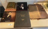 4 Lincoln Books & Reproduction Papers