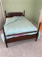 Full Size Bed W/Springs & Mattress