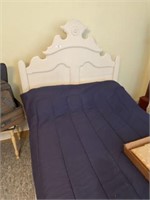 3/4 Size Painted Victorian Bed