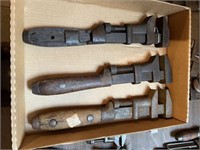 3 Vintage/Antique Wrenches