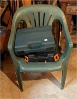 Saw, Drill & Chair