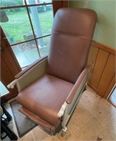 Rolling Hospital Chair & Hospital Tray