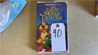 Black Diamond The Great Mouse Detective VHS Movie