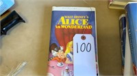 Black Diamond Disney VHS: Alice In Wonderland
