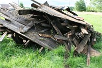Pile of Old Barn Wood