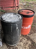 2 Large Barrels