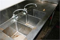 Stainless Steel Triple Sink