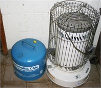 Kerosene Heater & Can