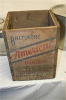 Baltimore American Drought Beer Box