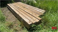 18 – Treated 6" X 6" X 12' Timbers