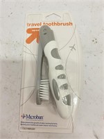 (144x bid) Assorted Color Travel Toothbrush