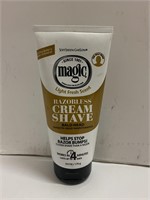 (6x bid) Magic 6 Oz Razorless Cream Shave
